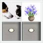 Preview: SKIVA Frontscheibe passend für IKEA® KALLAX Katze und Hund 0045