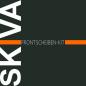 Preview: SKIVA Frontscheibe passend für IKEA® KALLAX schwarzer Rahmen 0106
