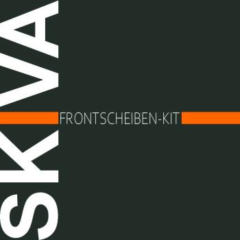 SKIVA Frontscheibe passend für IKEA® KALLAX Rahmen Antik gold Bogen 0113