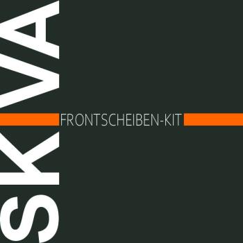 SKIVA Frontscheibe passend für IKEA® KALLAX Muster grau  0097