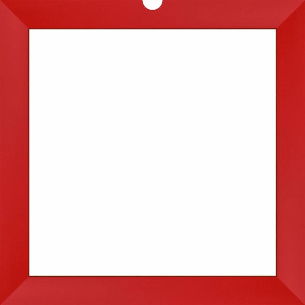 SKIVA Frontscheibe passend für IKEA® KALLAX Holzoptik Rahmen rot 0108