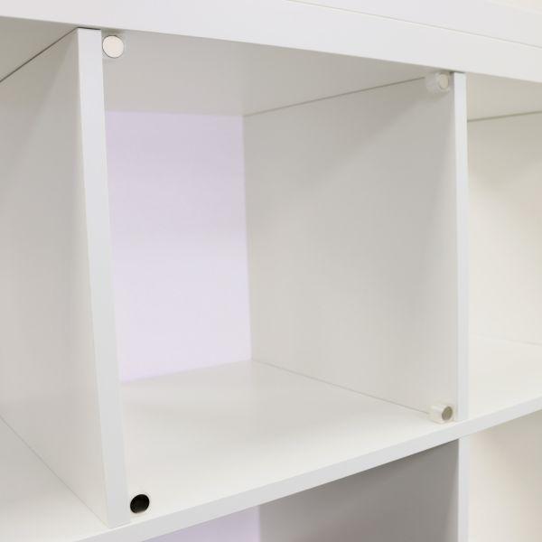 SKIVA Frontscheibe passend für IKEA® KALLAX Muster grau  0097